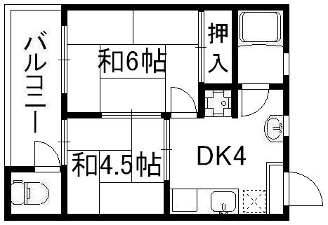 京都市西京区下津林大般若町の賃貸