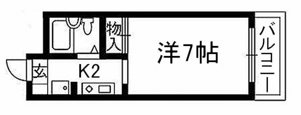 京都市中京区西ノ京西月光町の賃貸