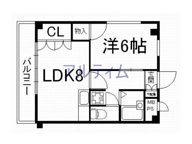 京都市南区吉祥院三ノ宮西町の賃貸