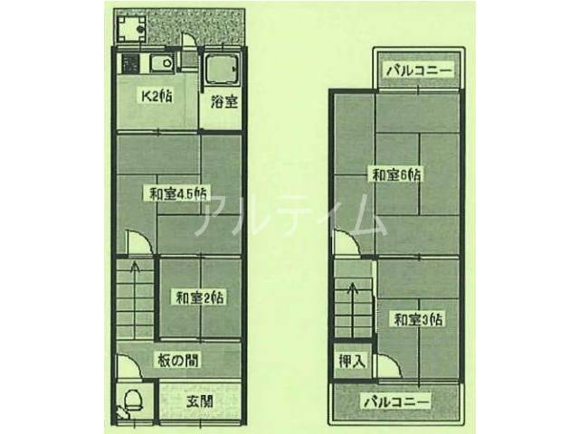 京都市西京区桂池尻町の賃貸