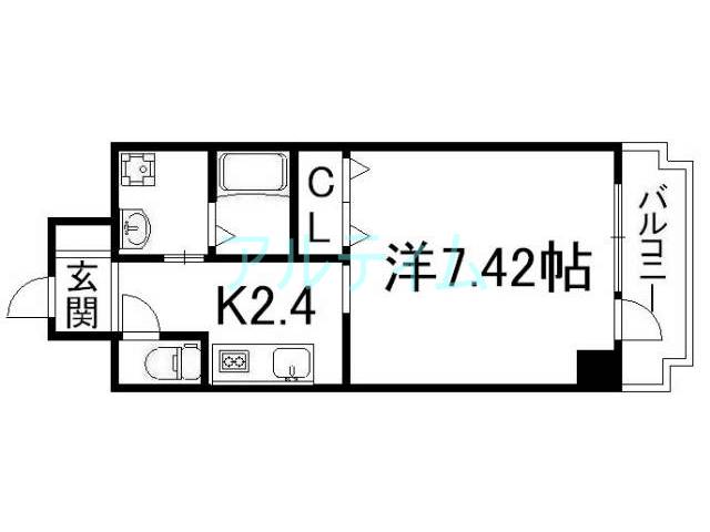 京都市右京区西京極南庄境町の賃貸