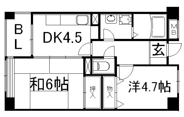 京都市下京区下材木町の賃貸