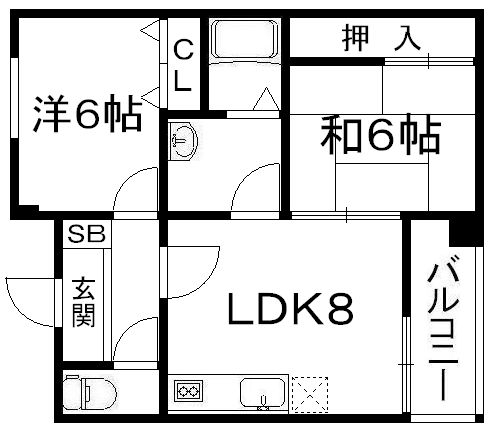 京都市西京区桂上野東町の賃貸