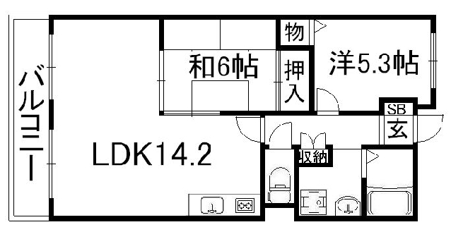 京都市西京区桂河田町の賃貸