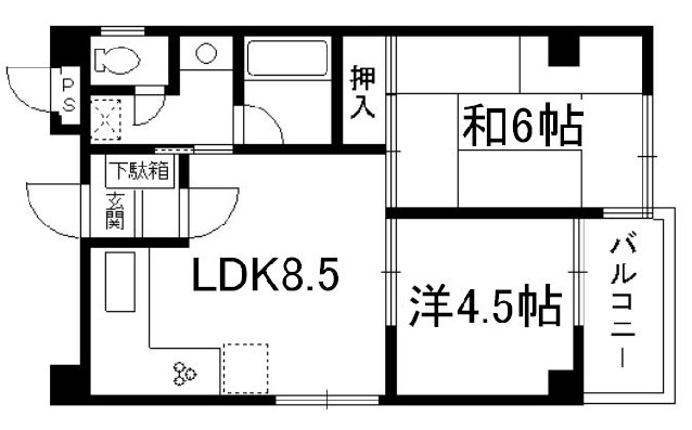 京都市中京区三坊大宮町の賃貸