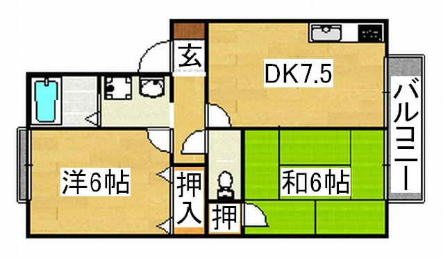 京都市西京区松室扇田町の賃貸