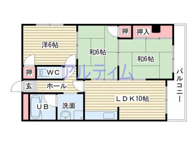 京都市西京区桂南滝川町の賃貸