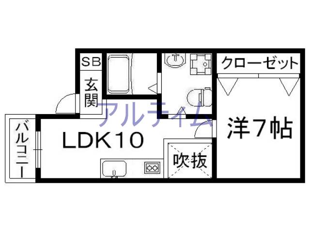 京都市下京区中堂寺北町の賃貸