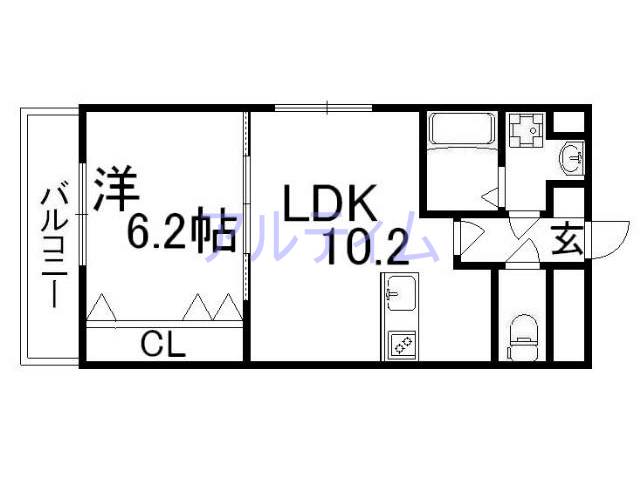 京都市下京区西七条南東野町の賃貸