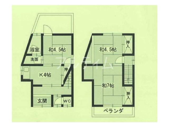 京都市右京区西京極南方町の賃貸