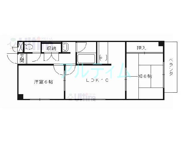 京都市南区上鳥羽石橋町の賃貸