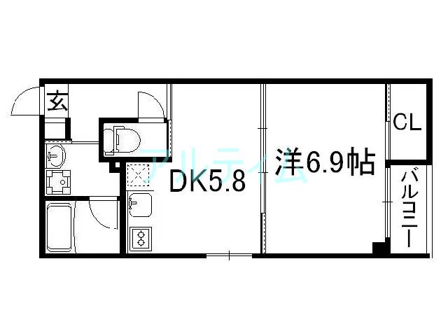 京都市下京区朱雀裏畑町の賃貸