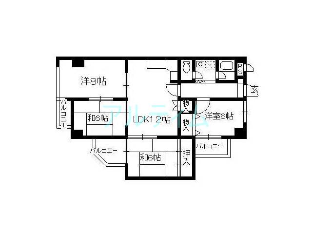 京都市下京区七条御所ノ内北町の賃貸