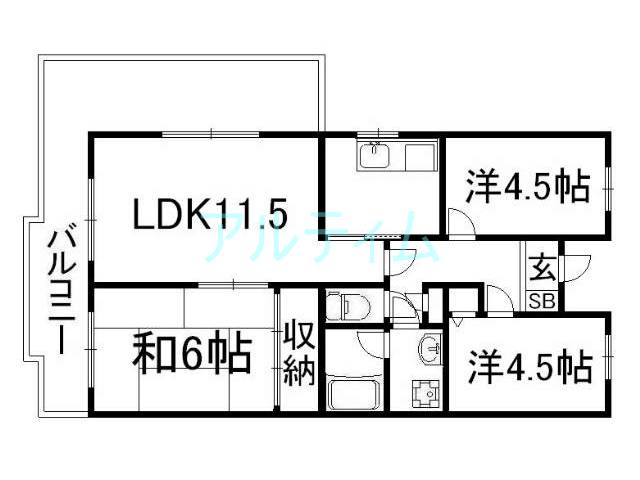 京都市南区東九条西河辺町の賃貸