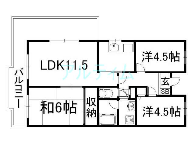 京都市南区東九条西河辺町の賃貸