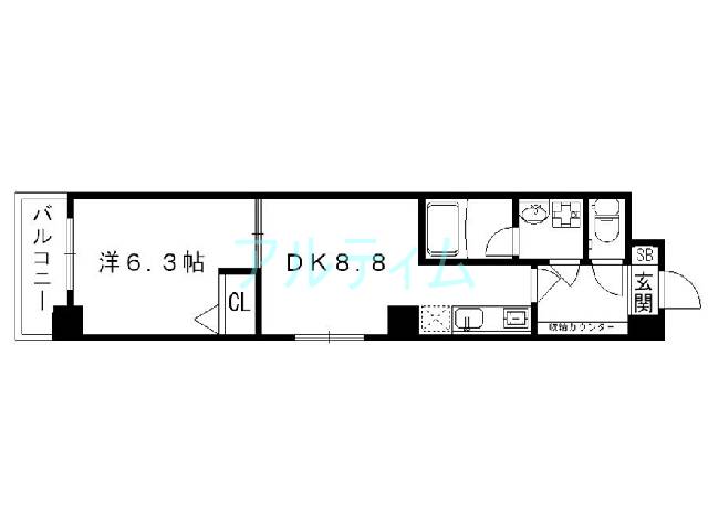 京都市中京区西堂町の賃貸