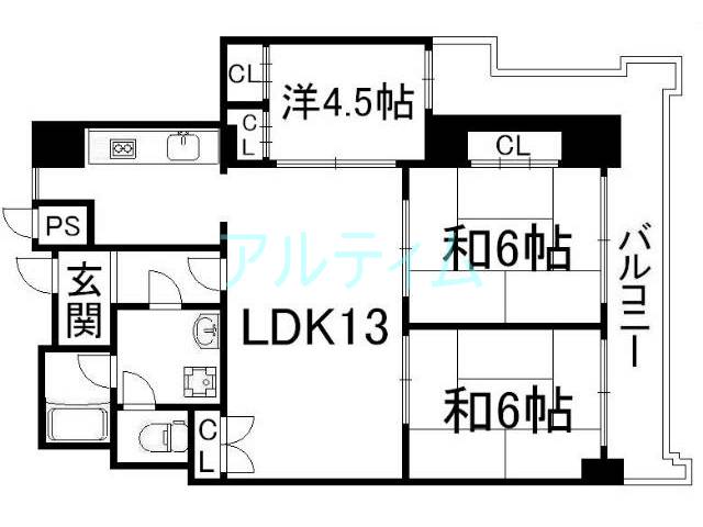 京都市下京区白楽天町の賃貸